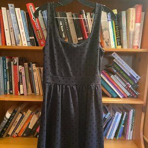 Madewell Black Polkadot Dress